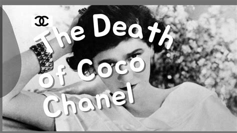 life of coco chanel|coco chanel death.